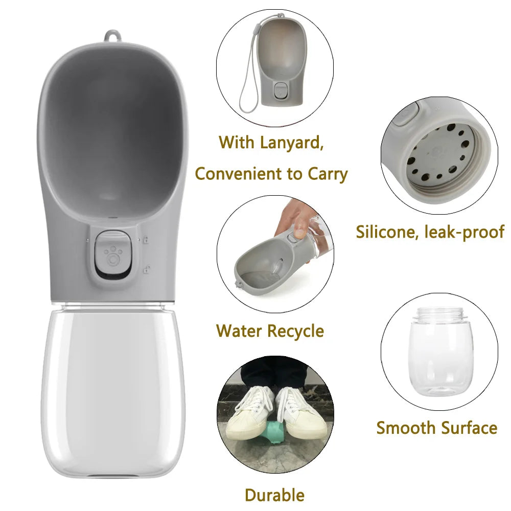 בקבוק מים נייד לכלב